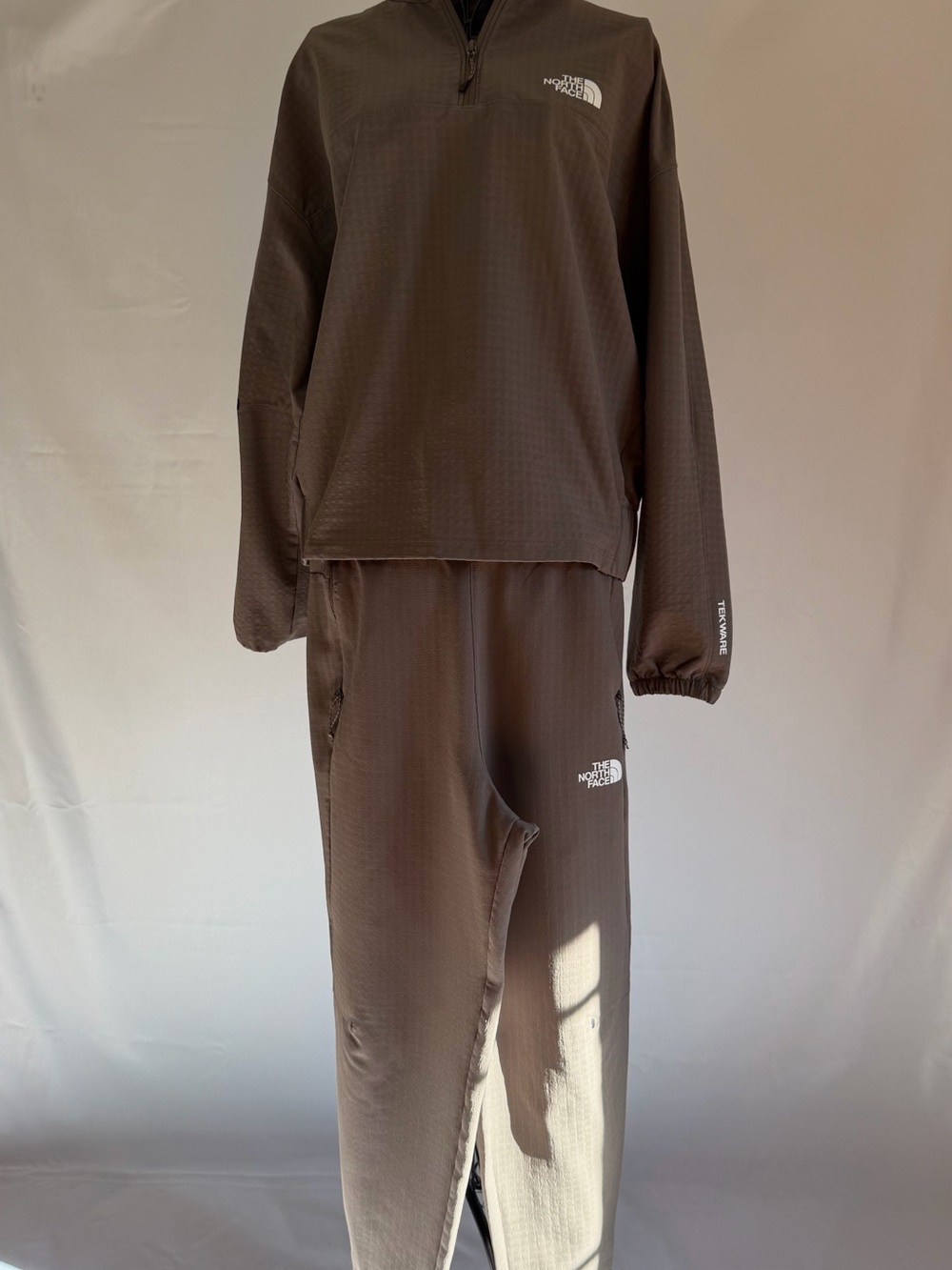 The North Face Women’s Brown Joggers - Logo Accent Set